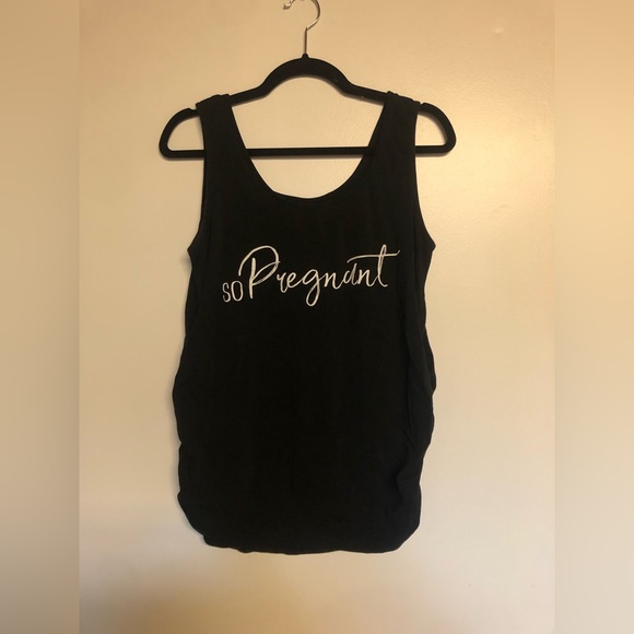 To Little Arrows Maternity Tank - Picture 1 of 3